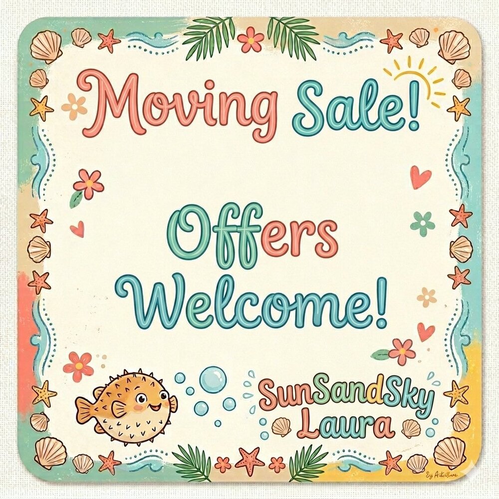 ⚠️ PLEASE READ: MOVING SALE ⚠️